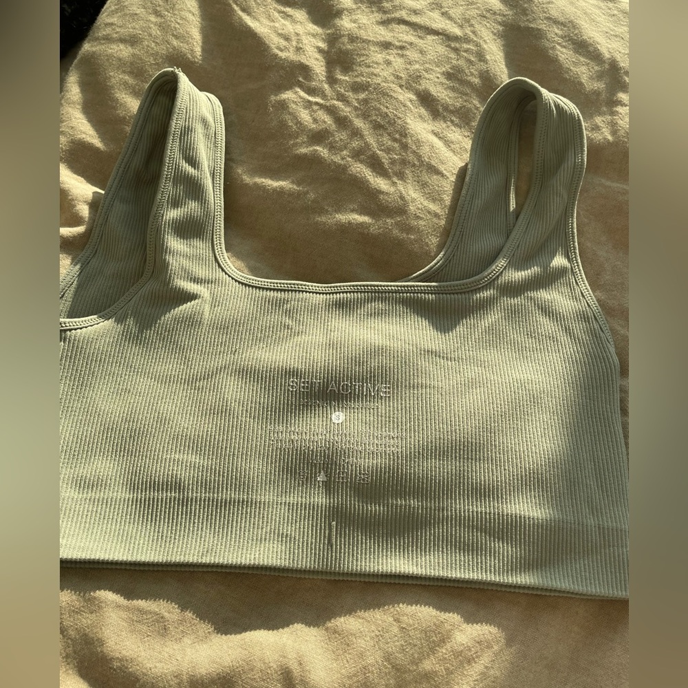 Set active ribbed sculptflex bra